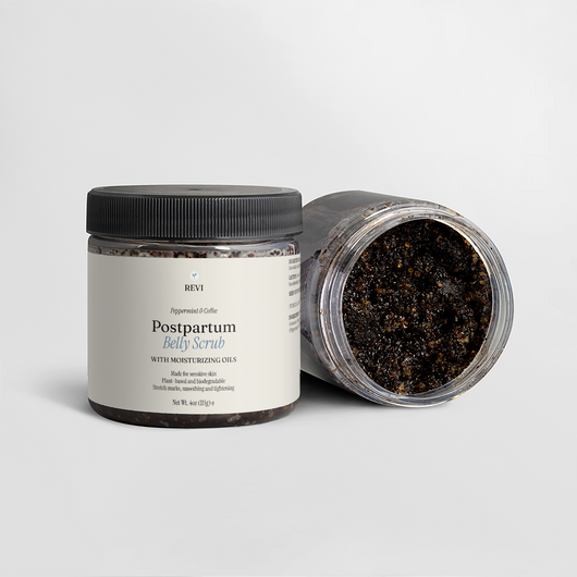 Postpartum Belly Scrub