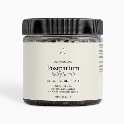 Postpartum Belly Scrub