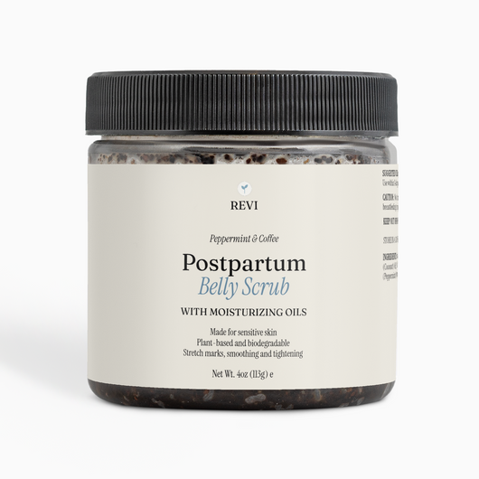 Postpartum Belly Scrub