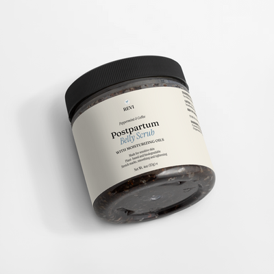 Postpartum Belly Scrub