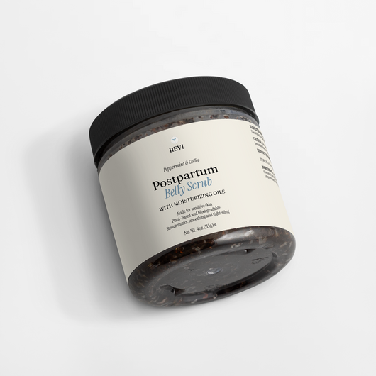 Postpartum Belly Scrub