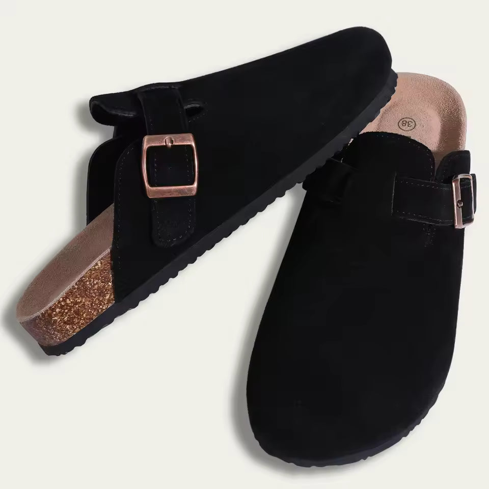 Savannah Suede Clogs