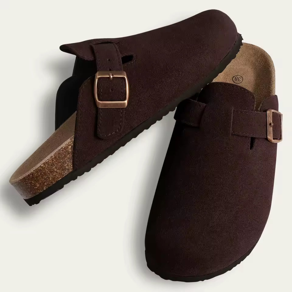 Savannah Suede Clogs