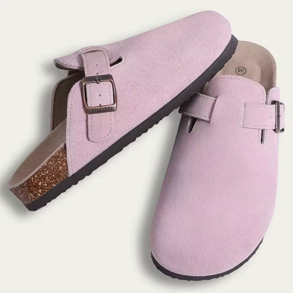 Savannah Suede Clogs